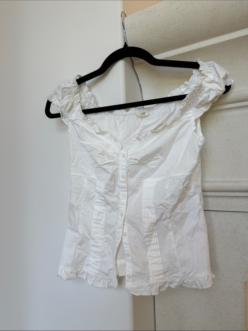 Brandy Melville, Elena top white